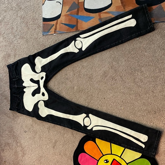MNML Other - Skull Jeans